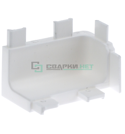 Угол 90 градусов внутренний для профиля L - образного 4464, цвет белый