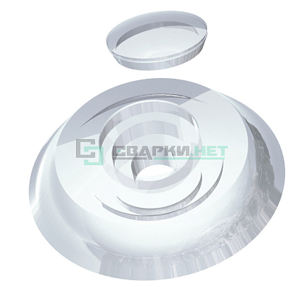 Шайба большая поликарбонатная прозрачная