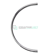 Труба гнутая 940х570 мм (полукруг) - Чертеж