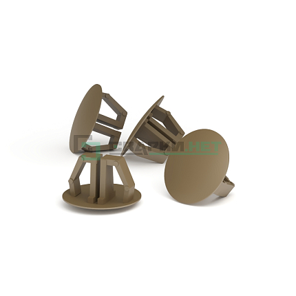 Заглушка круглая шампань