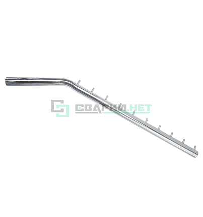 Вешало наклонное горизонтальное