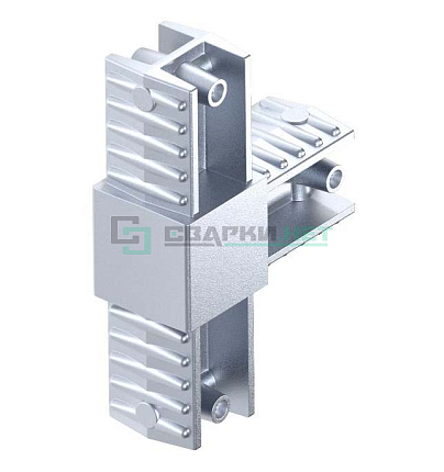 Угловой соединитель 3-х лучевой 25х25х1,2  