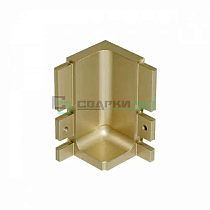 Угол 90 градусов внутренний для профиля L - образного 4464, цвет шампань металлик - Чертеж