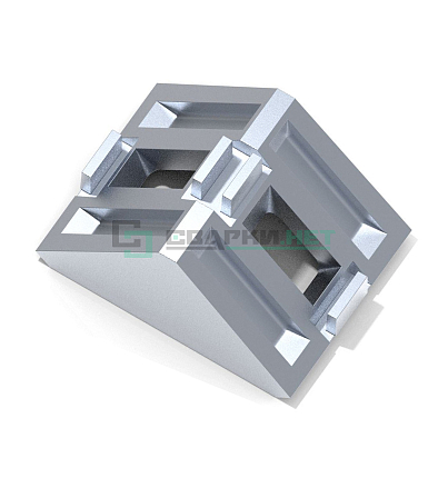 Угол соединительный для конструкционного профиля 40х40  