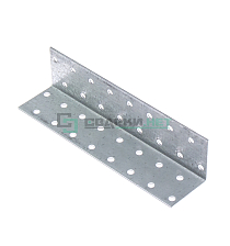 Крепежный уголок равносторонний KUR-40х160 (40х40х160) - Чертеж