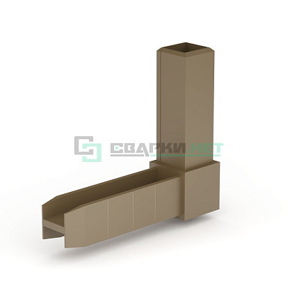 Уголок сборочный шампань 2d