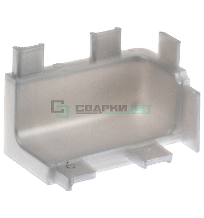 Угол 90 градусов внутренний для профиля L - образного 4464, цвет серый металлик