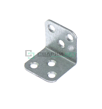 Крепежный уголок мебельный KUM 30х30х30х1,5 мм - Чертеж