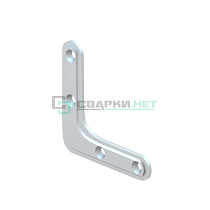 Уголок оконный 50х50x2 мм, белый цинк STARFIX - Чертеж