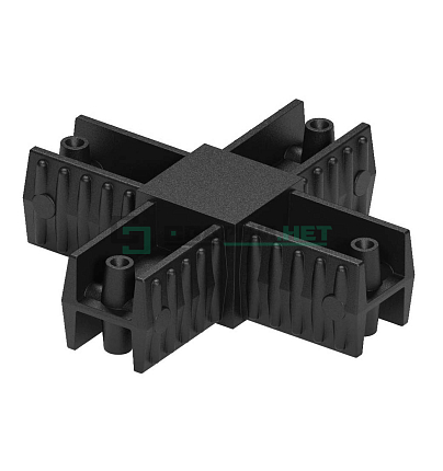 Угловой соединитель 4-х лучевой 25х25х1,2.  