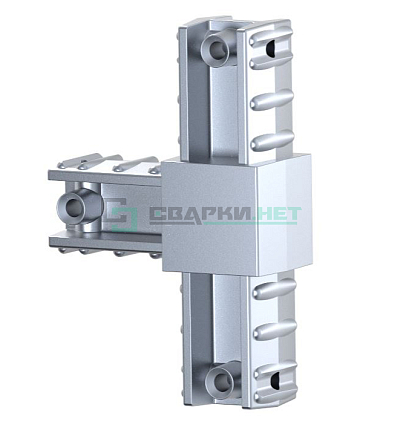 Угловой соединитель 3-х лучевой 20х20х1,5мм 