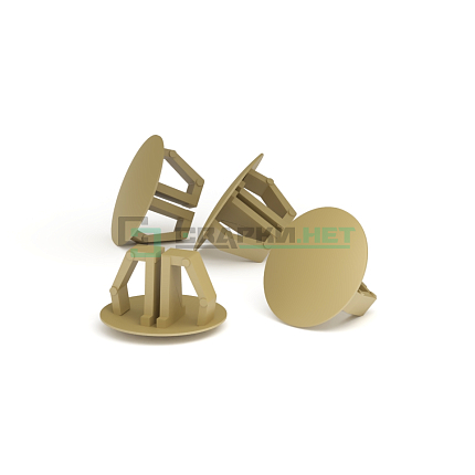 Заглушка круглая золото