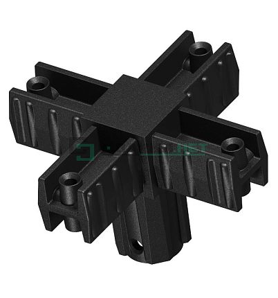 Угловой соединитель 5-ти лучевой  20х20х1,5 мм.