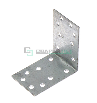 Крепежный уголок равносторонний KUR-60х40 (60х60х40)