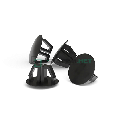 Заглушка круглая черная 