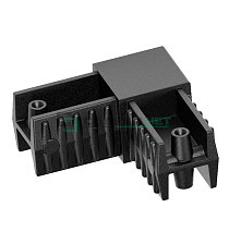 Угловой соединитель 2-х лучевой 25х25х1,2. 