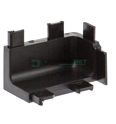 Угол 90 градусов внутренний для профиля L - образного 4464, цвет чёрный металлик