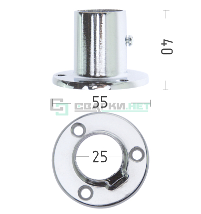 Фланец высокий