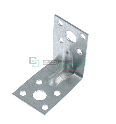 Крепежный усиленный уголок  KUU-50 (50х50х35)