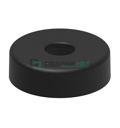Декоративная крышка ф38  черный
