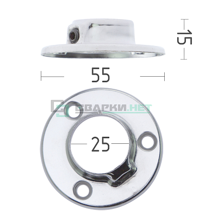 Фланец стальной штампованный