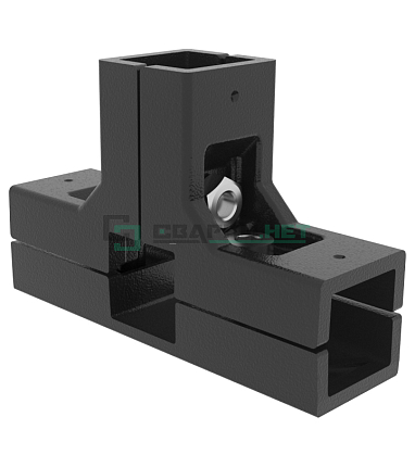 Внешний угловой соединитель 4-х и 5-и лучевой 25мм