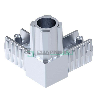 Угловой соединитель 3-х лучевой 25х25х1,2  .