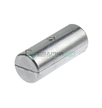 Соединитель (торцевой внутренний 2-х труб) оцинкованный d-32 - Чертеж