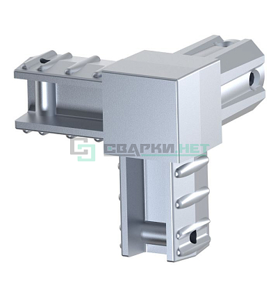 Угловой соединитель 3-х лучевой 20х20х1,5мм .