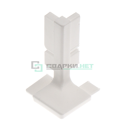 Угол 90 градусов внешний для профиля L - образного 4464, цвет белый