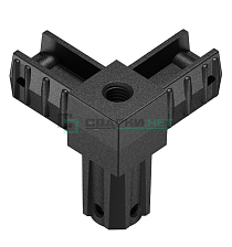 Угловой соединитель Угловой соединитель 3-х лучевой с резьбой М8  20х20х1,5 мм.