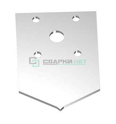 Сменный нож верхний резака профиля 