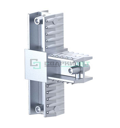 Угловой соединитель 3-х лучевой 25х25х1,2  