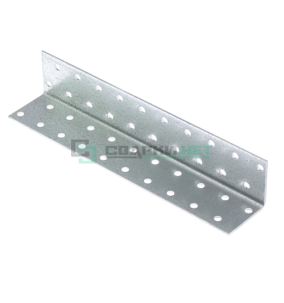 Крепежный уголок равносторонний KUR-40х200 (40х40х200)