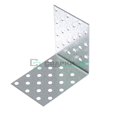 Крепежный уголок равносторонний KUR-80х60 (80х80х60)