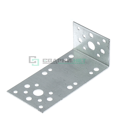 Крепежный уголок асимметричный KUAS-65 (130х50х65)