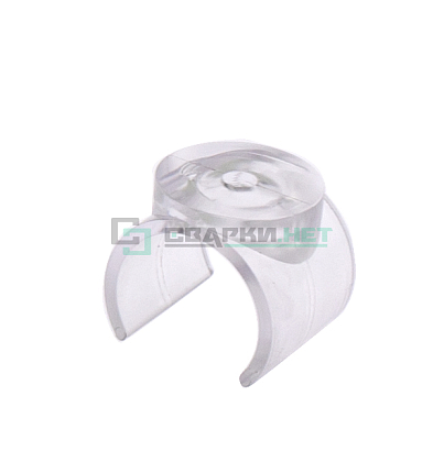 Держатель стеклянной полки, пластик