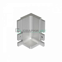 Угол 90 градусов внутренний для профиля L - образного 4464, цвет серый металлик - Чертеж