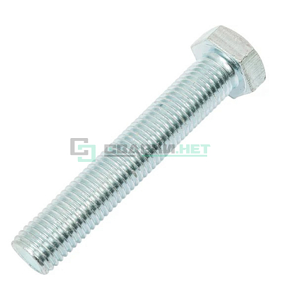 Болт полная резьба, цинк DIN 933 (ГОСТ 7798-70, 7805-70) BZ 8*55