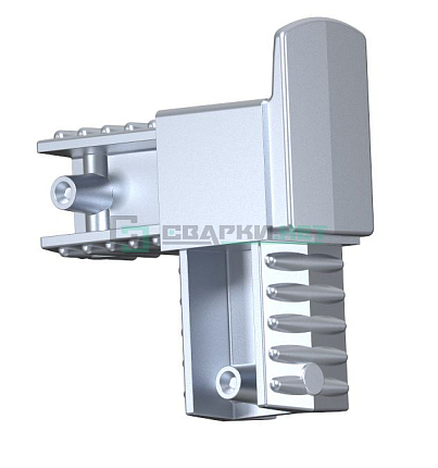 Угловой соединитель с выступом 25х25х1,2  