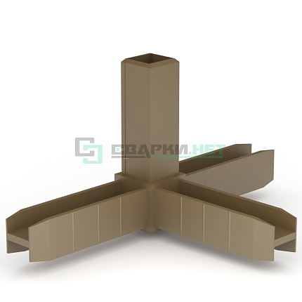 Уголок сборочный шампань 4d