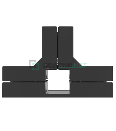Внешний угловой соединитель 4-х и 5-и лучевой 25мм