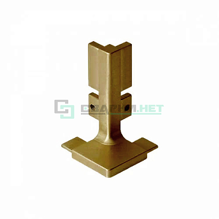 Угол 90 градусов внешний для профиля L - образного 4464, цвет шампань металлик