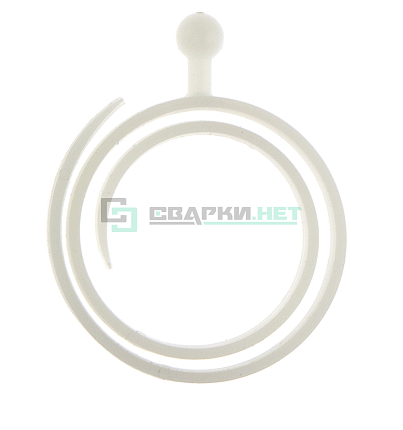 Спираль большая белая