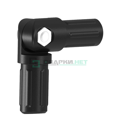 Шарнир ригеля Ф16 черный