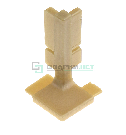 Угол 90 градусов внешний для профиля L - образного 4464, цвет золото металлик