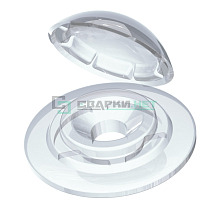 Шайба средняя поликарбонатная прозрачная - Чертеж