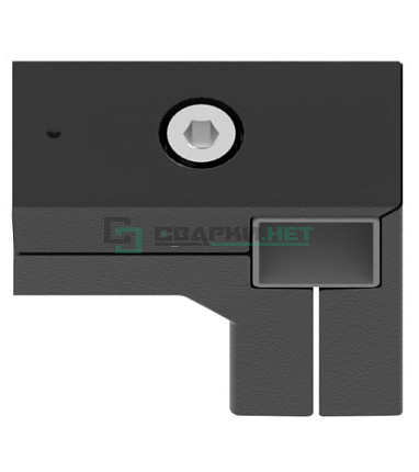 Внешний угловой соединитель 2-х лучевой 25мм со вставкой