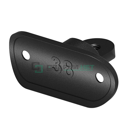 Ложемент под трубу ф38  черный