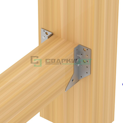 Опора бруса раскрытая OBRr 100х140